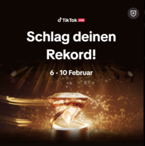 TikTok Event: Schlag deinen Rekord, 6.-10. Februar